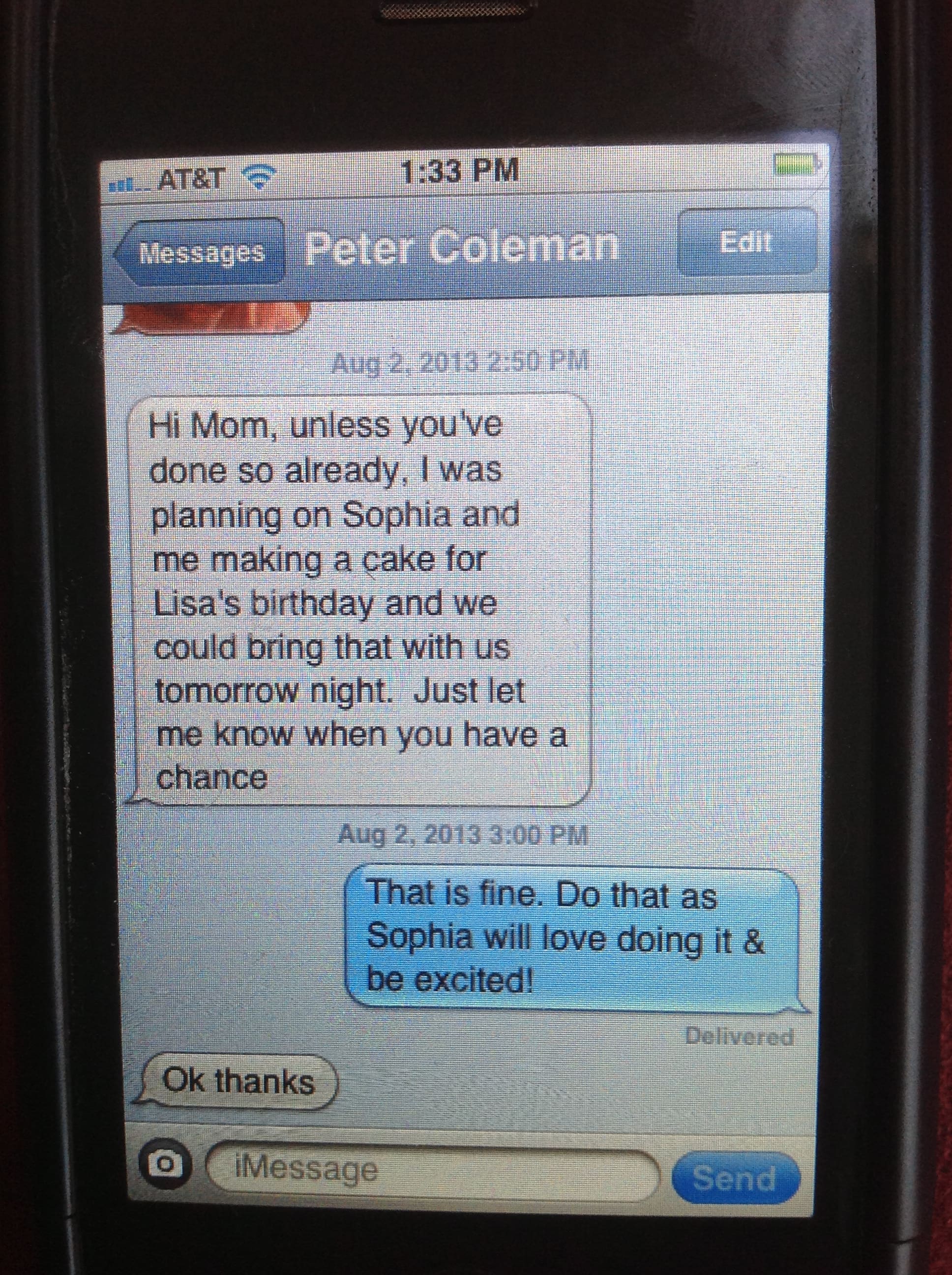 Of Birthdays & Cakes