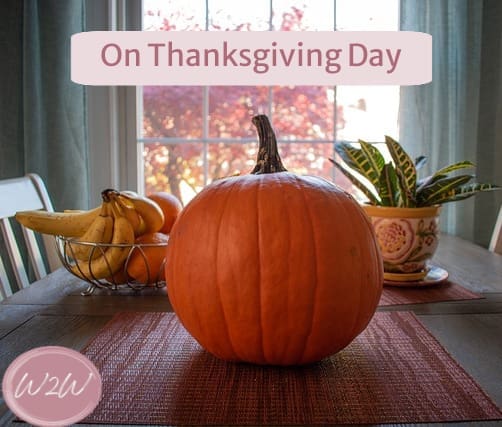 On Thanksgiving Day