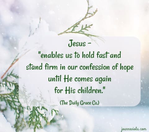 Until He Comes  {{Let’s Have Coffee}}