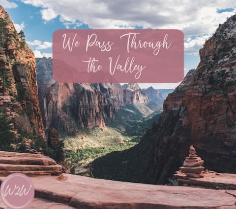 We Pass Through the Valley