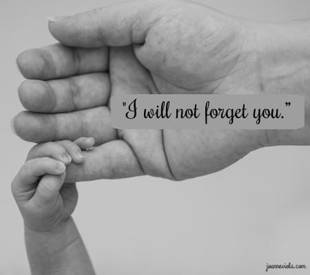 He Will Not Forget Us  {{Let’s Have Coffee}}
