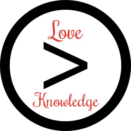 Love > Knowledge {{Let’s Have Coffee}}