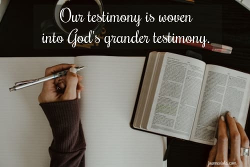 God’s Grander Testimony {{Let’s Have Coffee}}