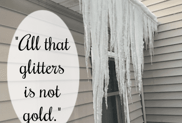 Lessons from Ice Dams 