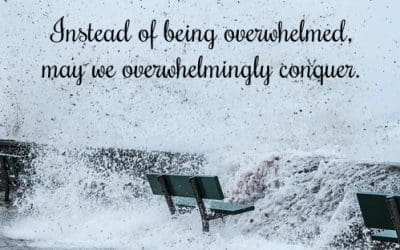 Overwhelmed or Overwhelmingly 