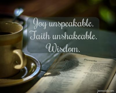 The Way of Wisdom {{Let’s Have Coffee}}